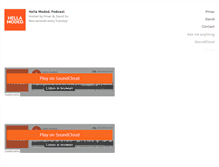Tablet Screenshot of hellamoded.com